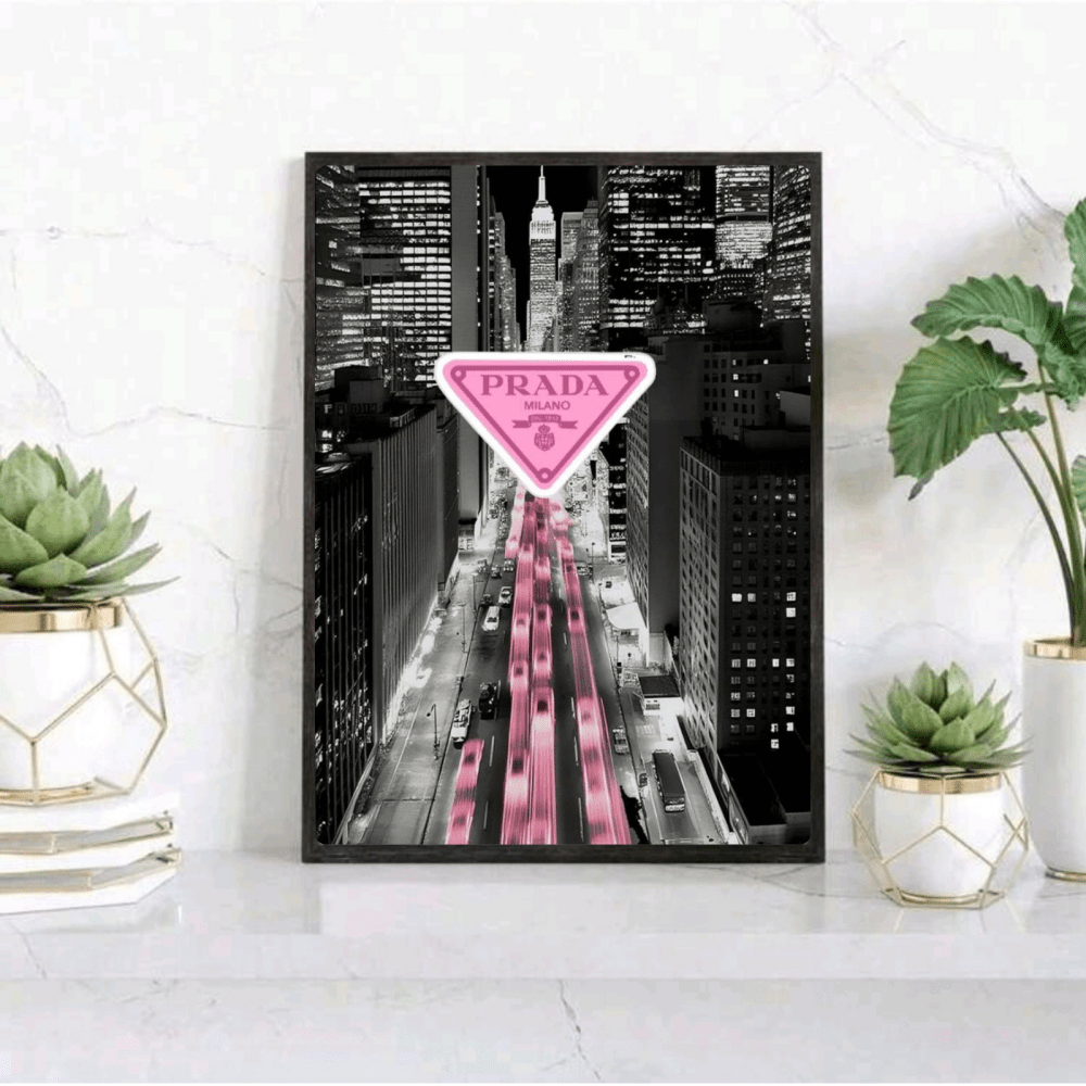 Luxury brand - Vibes DistrictLuxury brand poster GoldVibes District