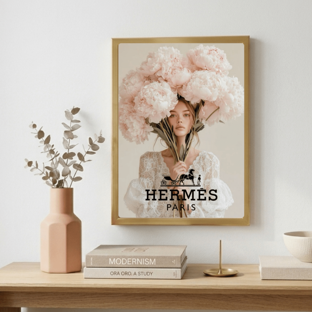 Luxury brand - Vibes DistrictLuxury brand poster GoldVibes District
