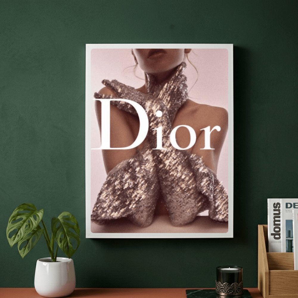 Luxury brand - Vibes DistrictLuxury brand poster GoldVibes District
