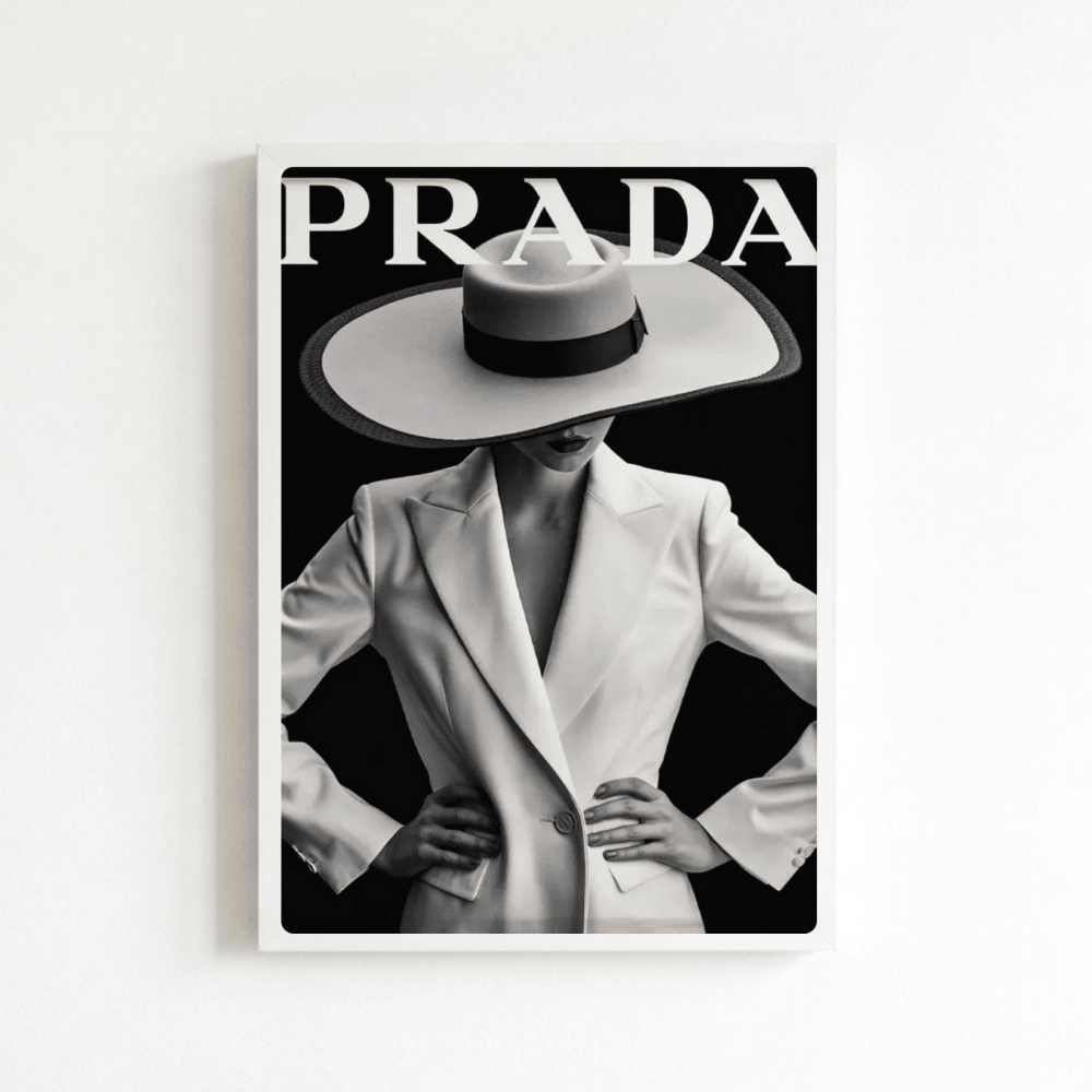 Luxury brand - Vibes DistrictLuxury brand poster BiancoVibes District