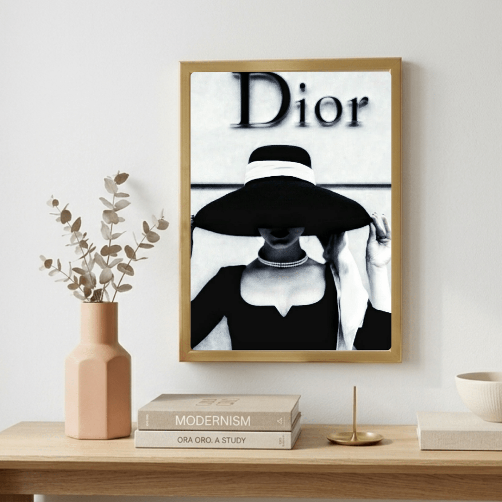 Luxury brand - Vibes DistrictLuxury brand poster GoldVibes District