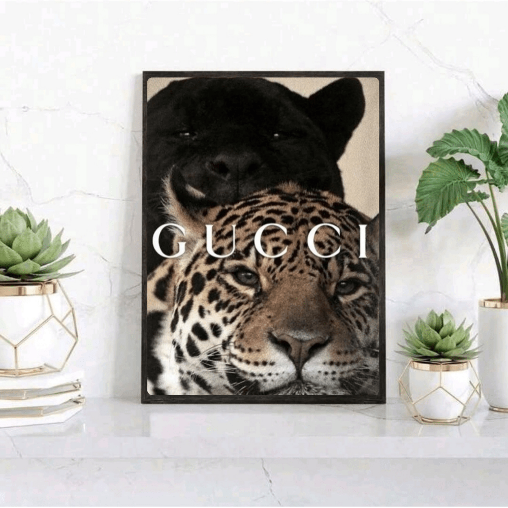 Luxury brand - Vibes DistrictLuxury brand poster GoldVibes District