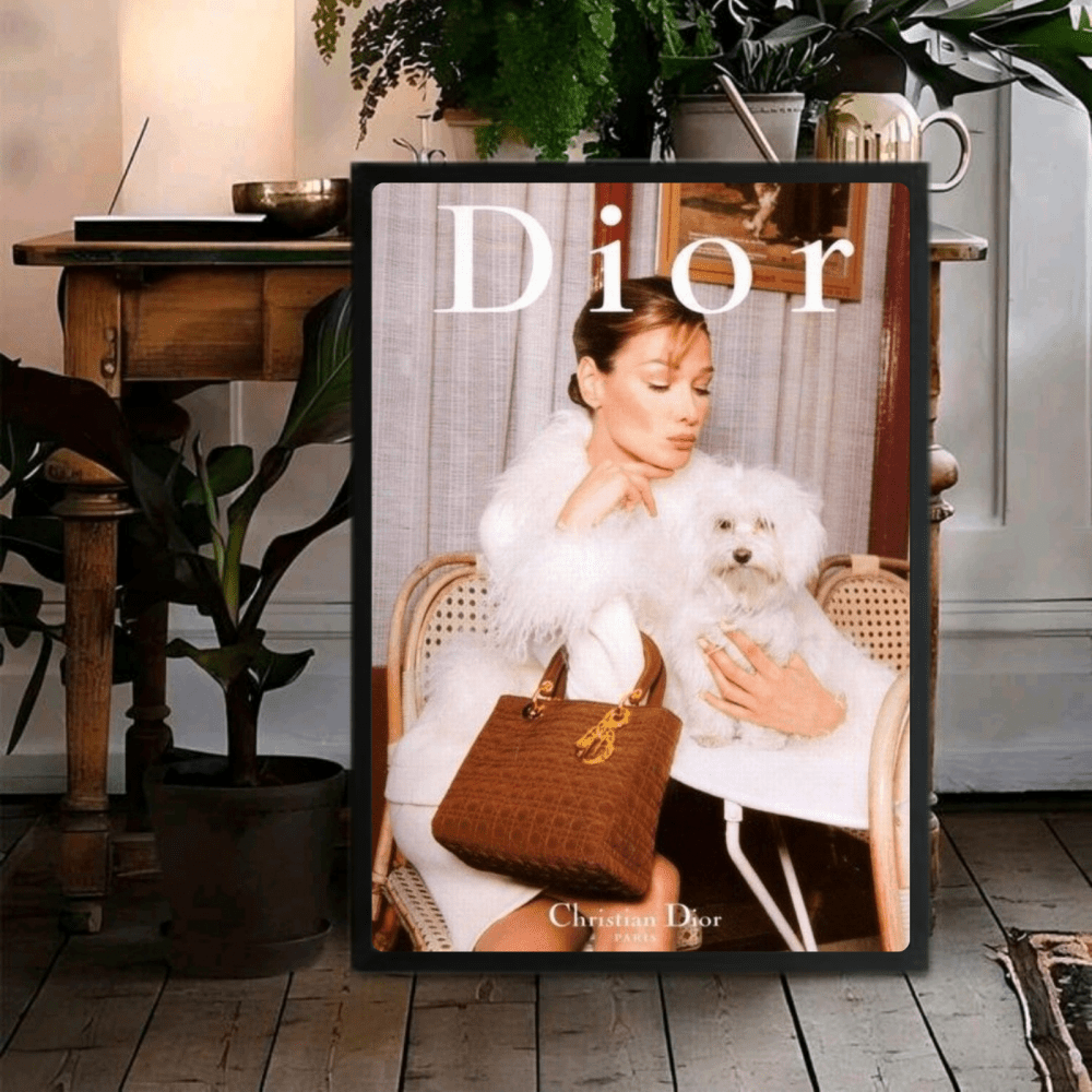 Luxury brand - Vibes DistrictLuxury brand poster GoldVibes District