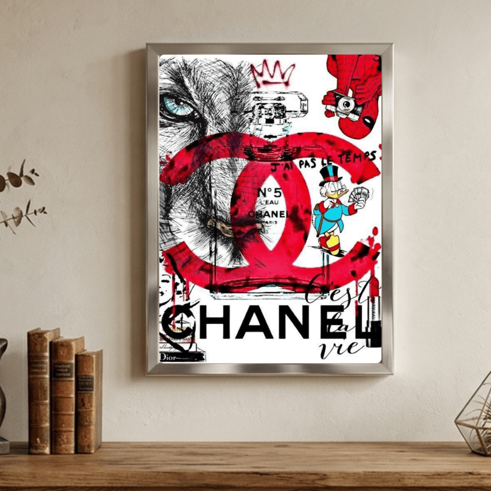 Luxury brand - Vibes DistrictLuxury brand poster NeroVibes District