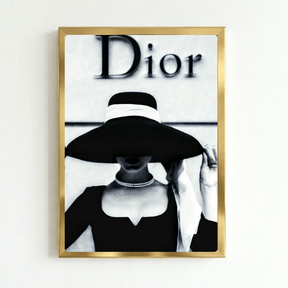 Luxury brand - Vibes DistrictLuxury brand poster GoldVibes District
