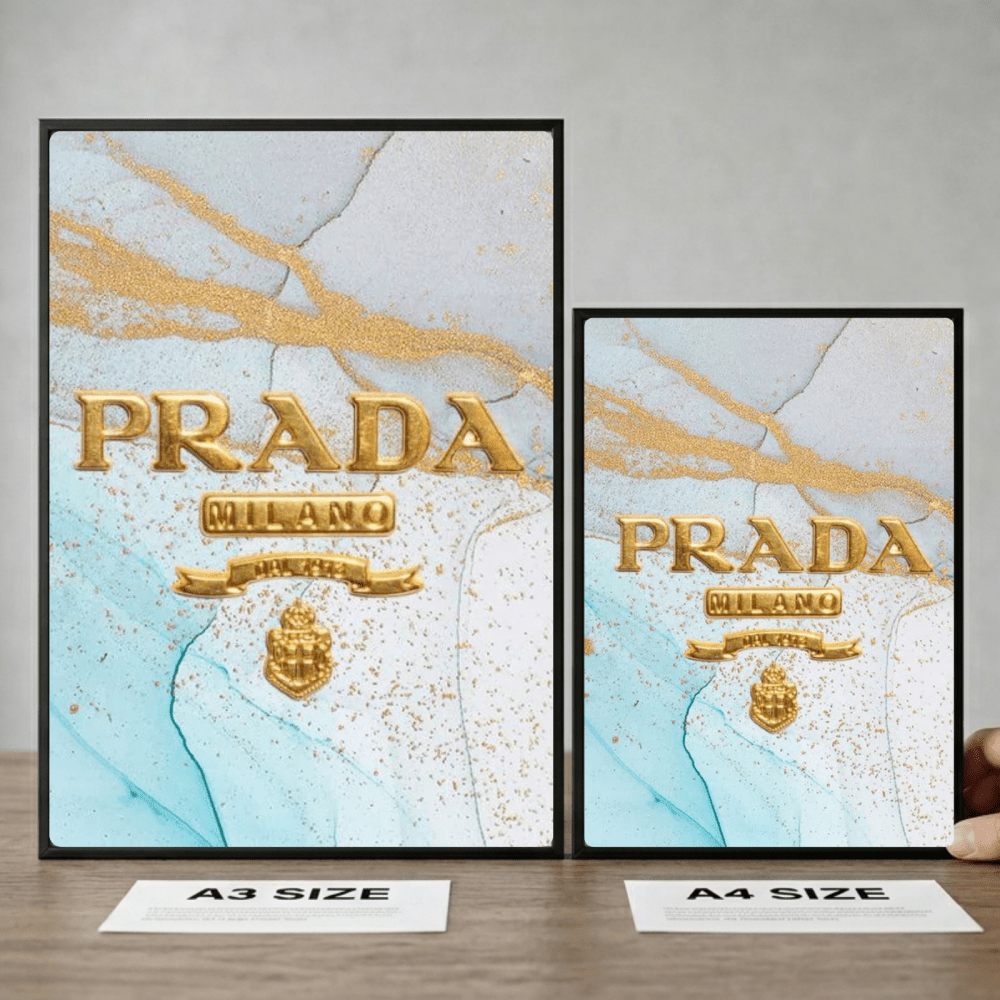 Luxury brand - Vibes DistrictLuxury brand poster GoldVibes District
