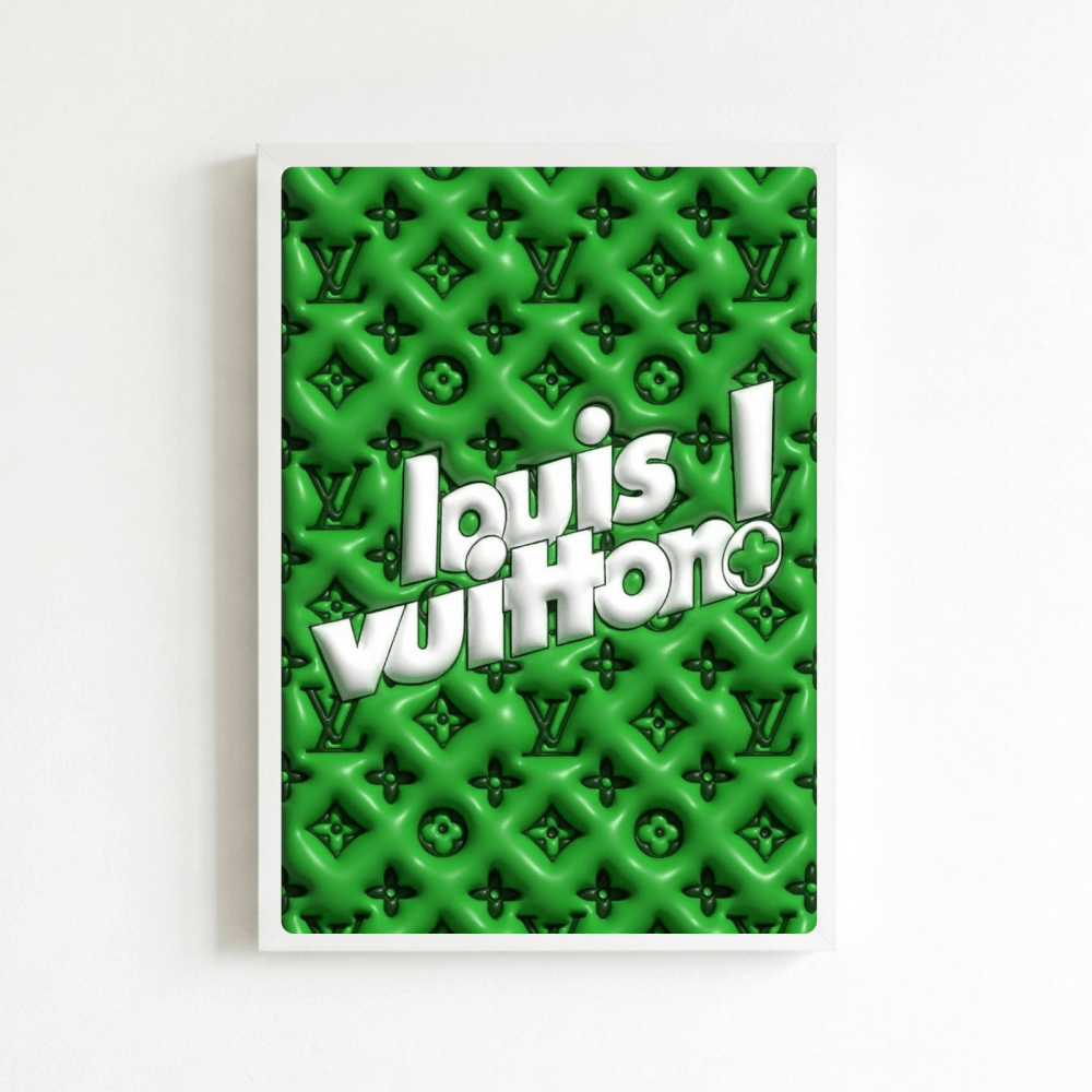 Luxury brand - Vibes DistrictLuxury brand poster BiancoVibes District