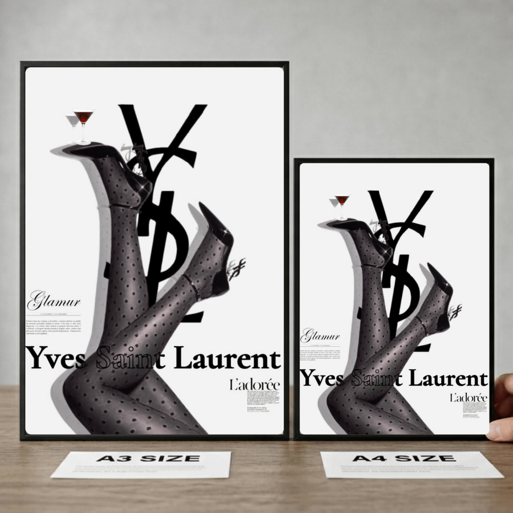 Luxury brand - Vibes DistrictLuxury brand poster GoldVibes District