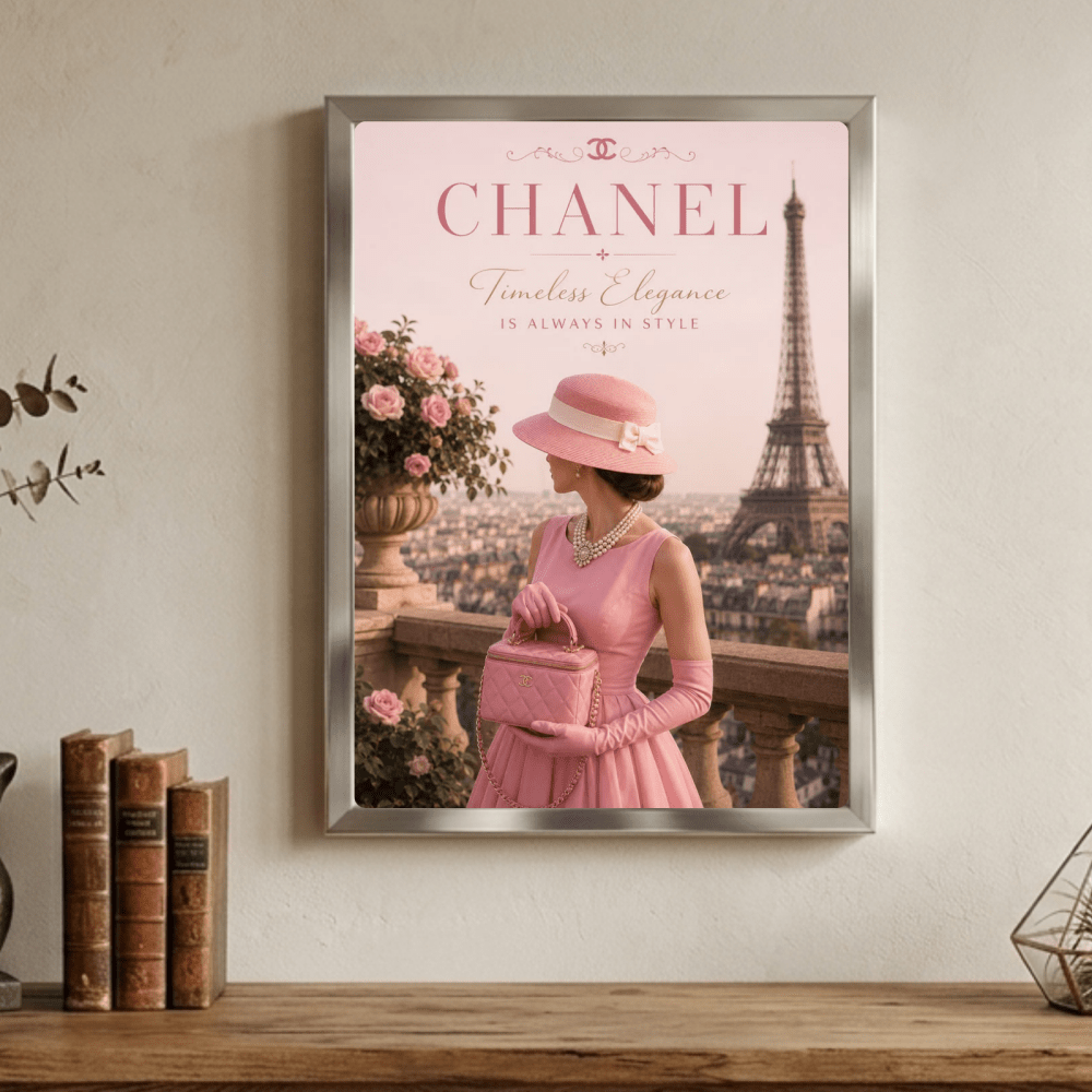 Luxury brand - Vibes DistrictLuxury brand poster GoldVibes District