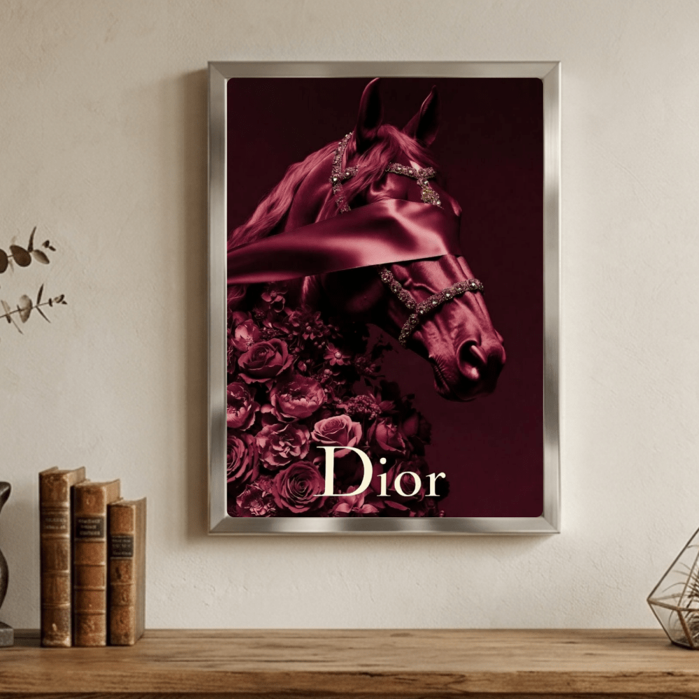 Luxury brand - Vibes DistrictLuxury brand poster GoldVibes District
