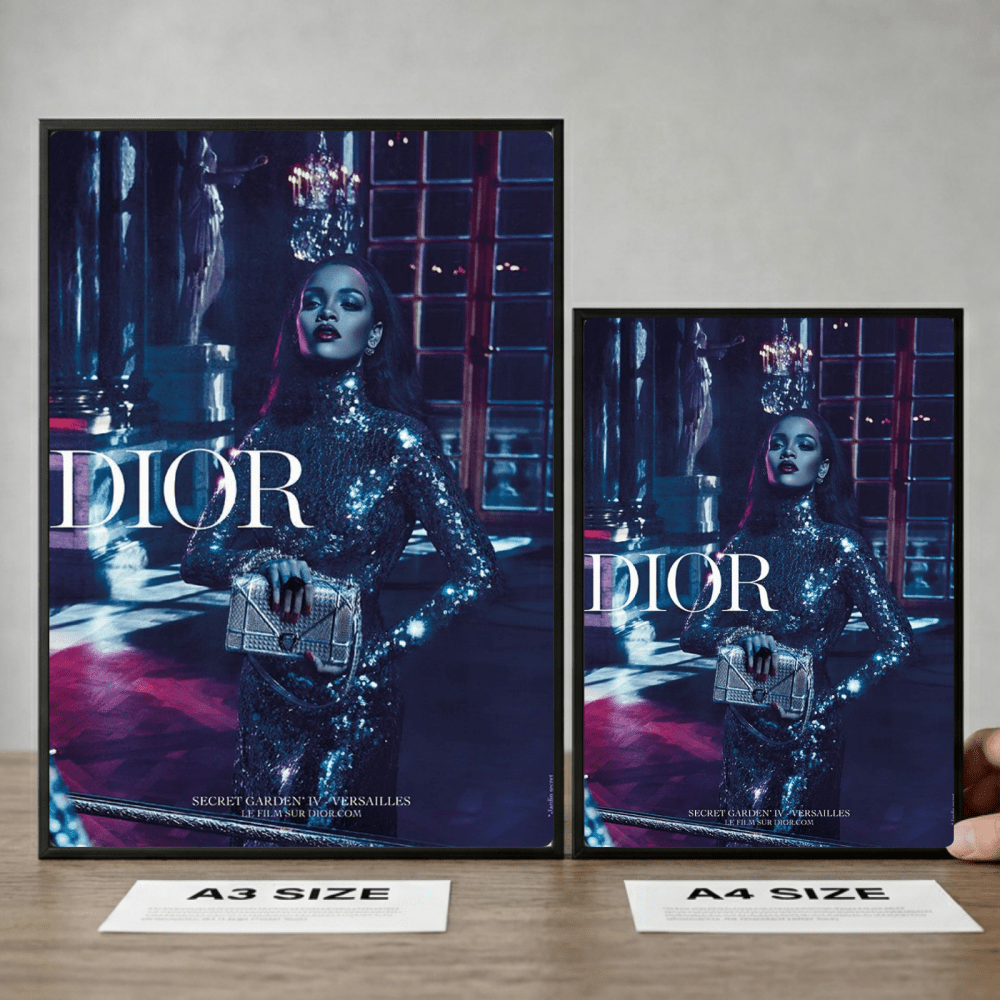 Luxury brand - Vibes DistrictLuxury brand poster GoldVibes District