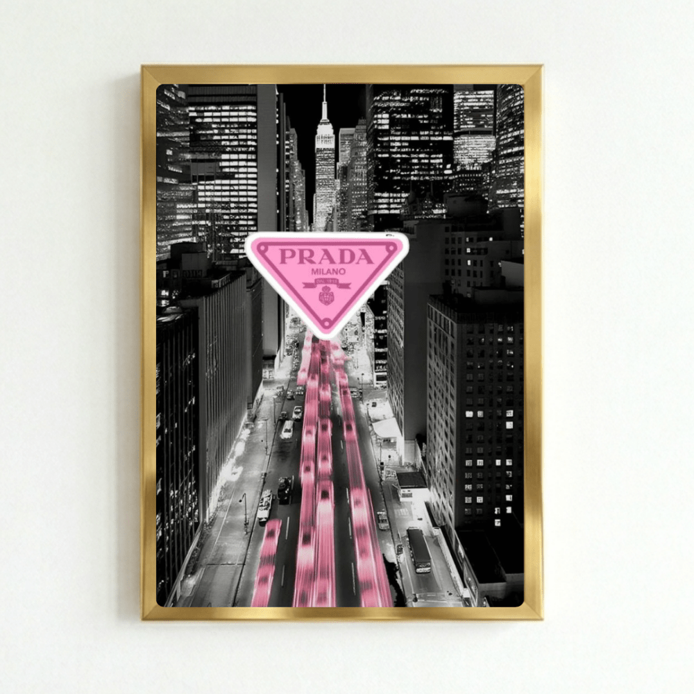 Luxury brand - Vibes DistrictLuxury brand poster GoldVibes District
