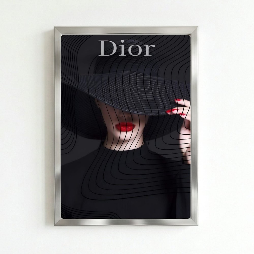 Luxury brand - Vibes DistrictLuxury brand poster SilverVibes District