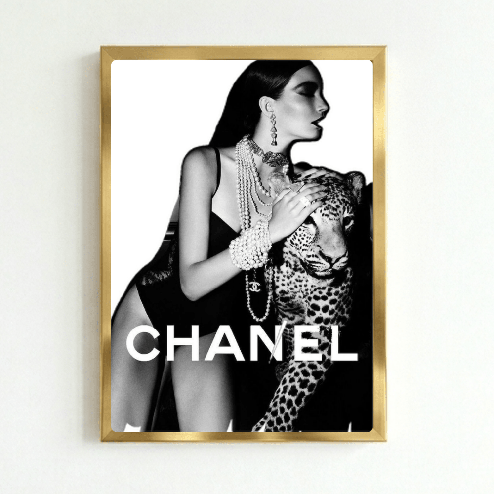 Luxury brand - Vibes DistrictLuxury brand poster GoldVibes District