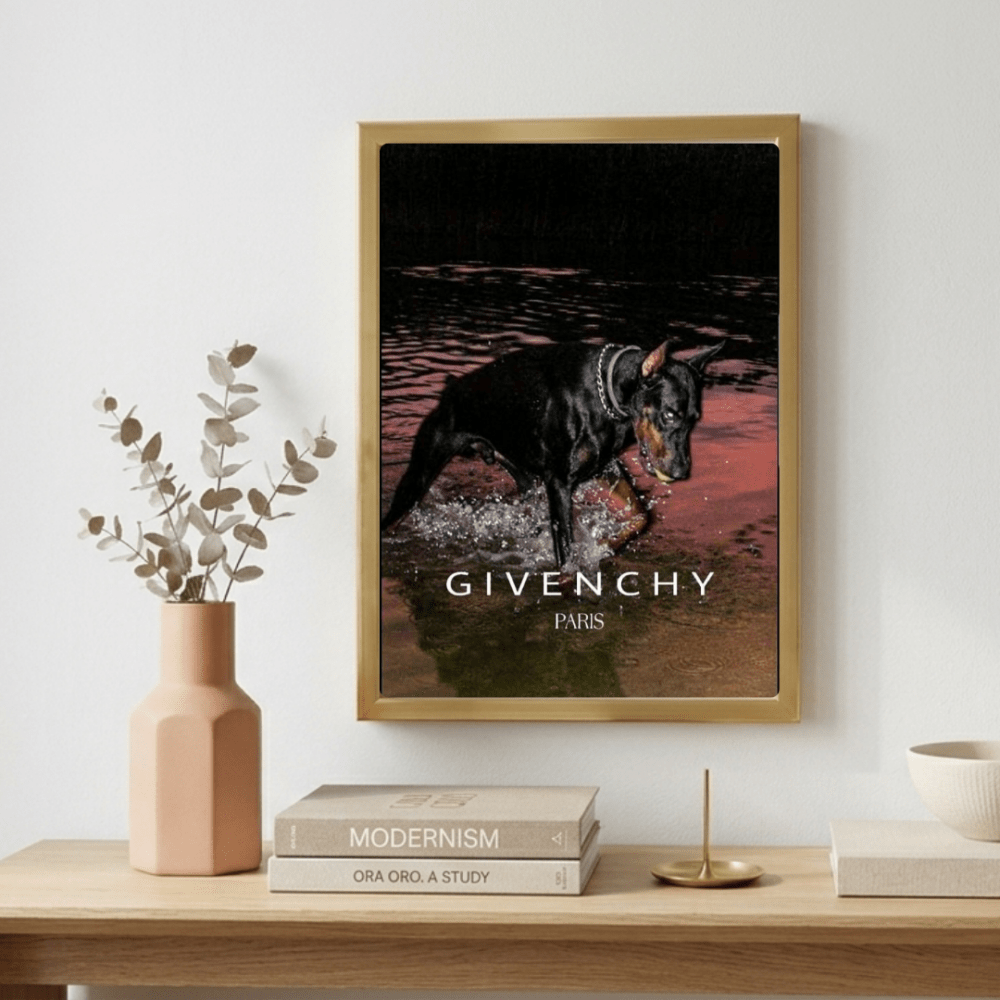Luxury brand - Vibes DistrictLuxury brand poster GoldVibes District