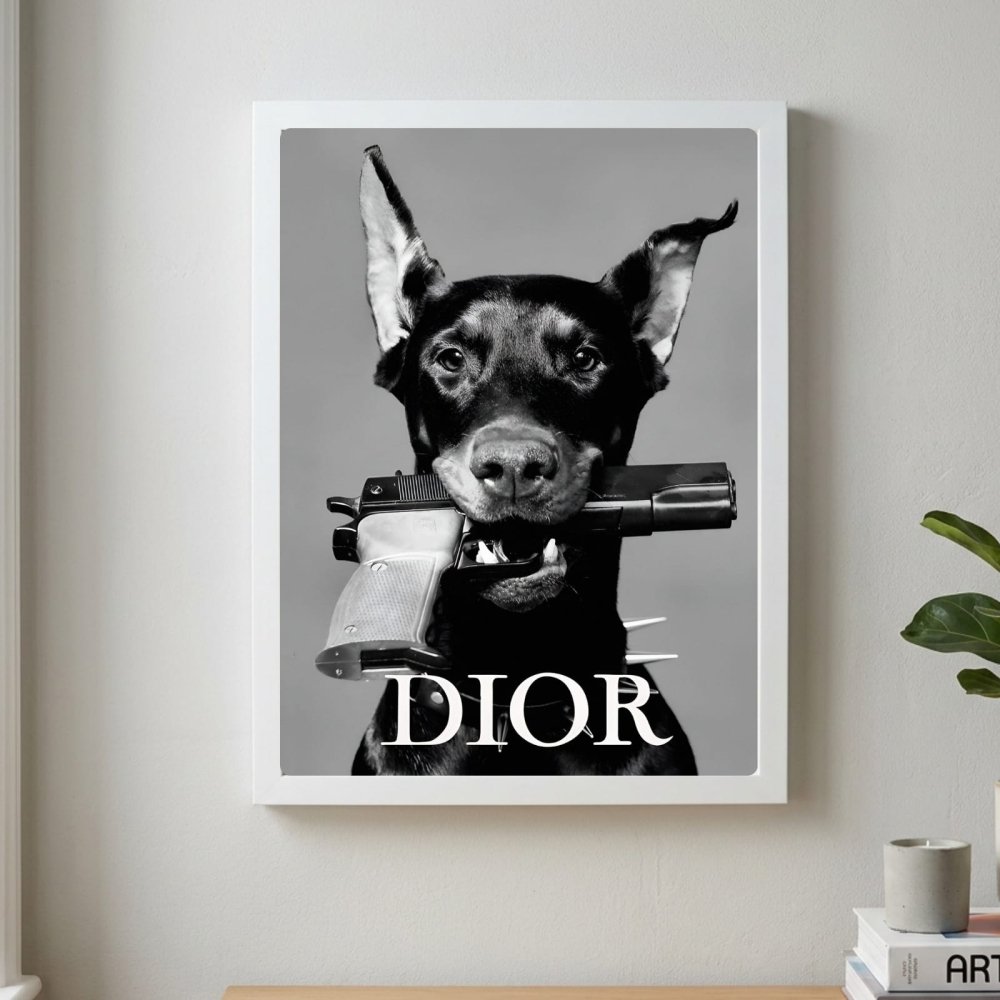 Luxury brand - Vibes DistrictLuxury brand poster GoldVibes District