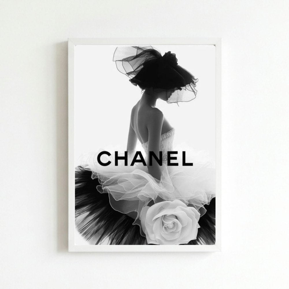 Luxury brand - Vibes DistrictLuxury brand poster BiancoVibes District