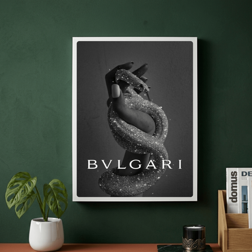 Luxury brand - Vibes DistrictLuxury brand poster GoldVibes District