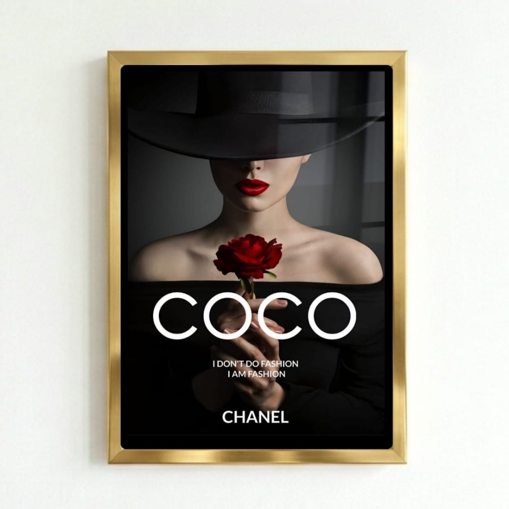Luxury brand - Vibes DistrictLuxury brand poster GoldVibes District