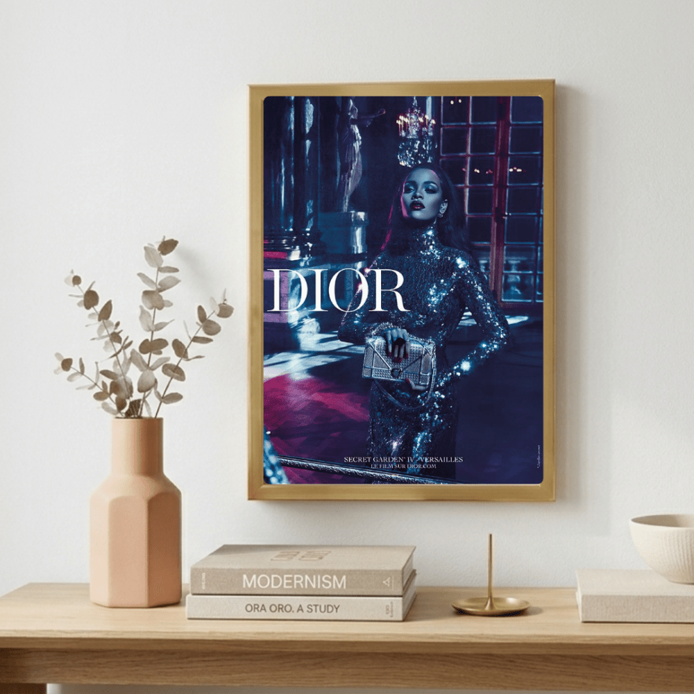 Luxury brand - Vibes DistrictLuxury brand poster GoldVibes District