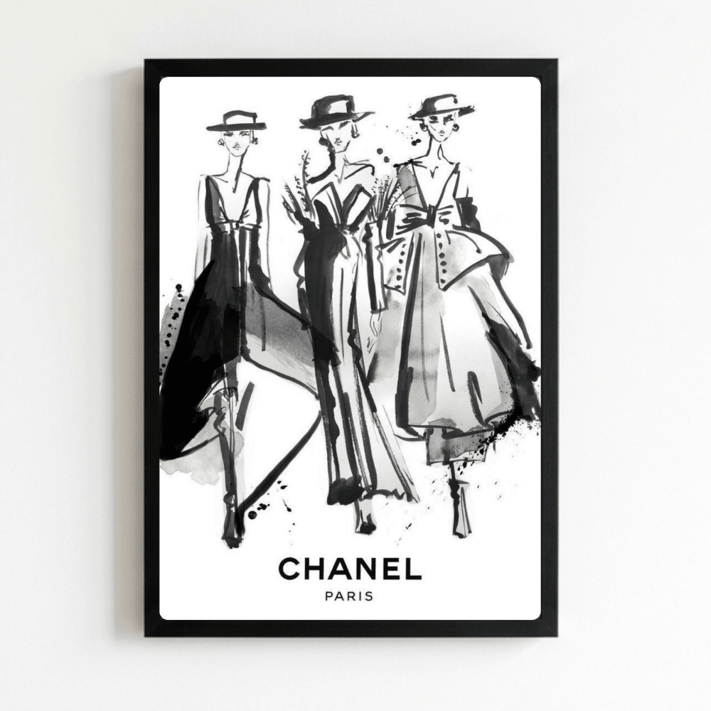 Luxury brand - Vibes DistrictLuxury brand poster NeroVibes District