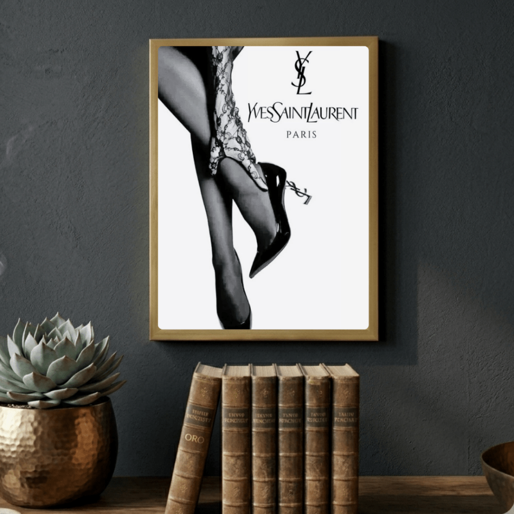 Luxury brand - Vibes DistrictLuxury brand poster GoldVibes District