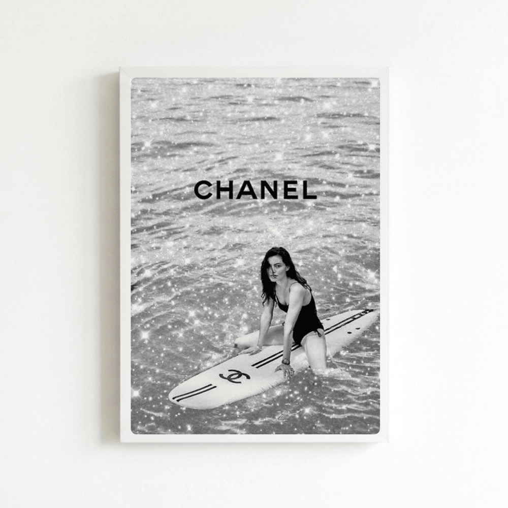 Luxury brand - Vibes DistrictLuxury brand poster BiancoVibes District
