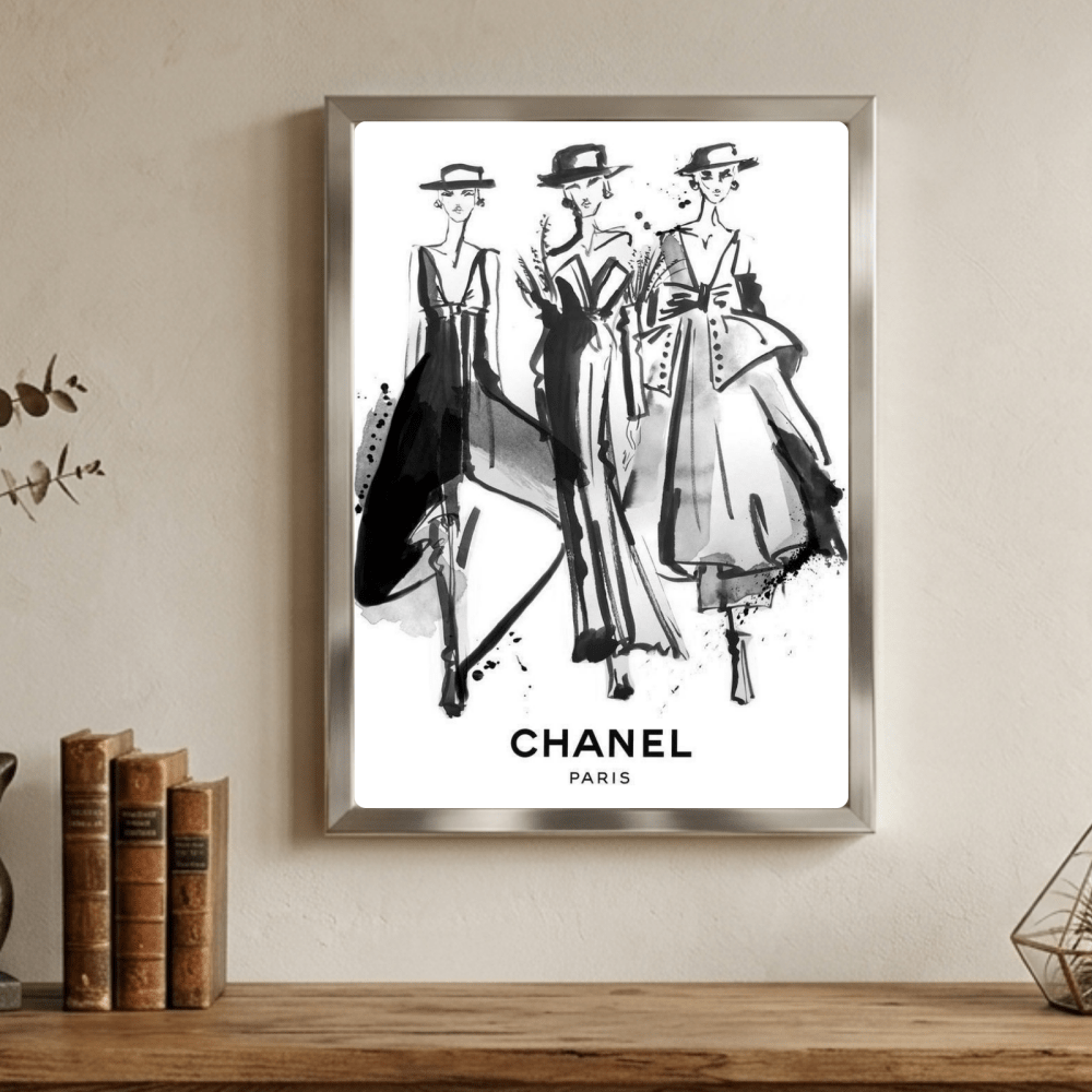 Luxury brand - Vibes DistrictLuxury brand poster GoldVibes District