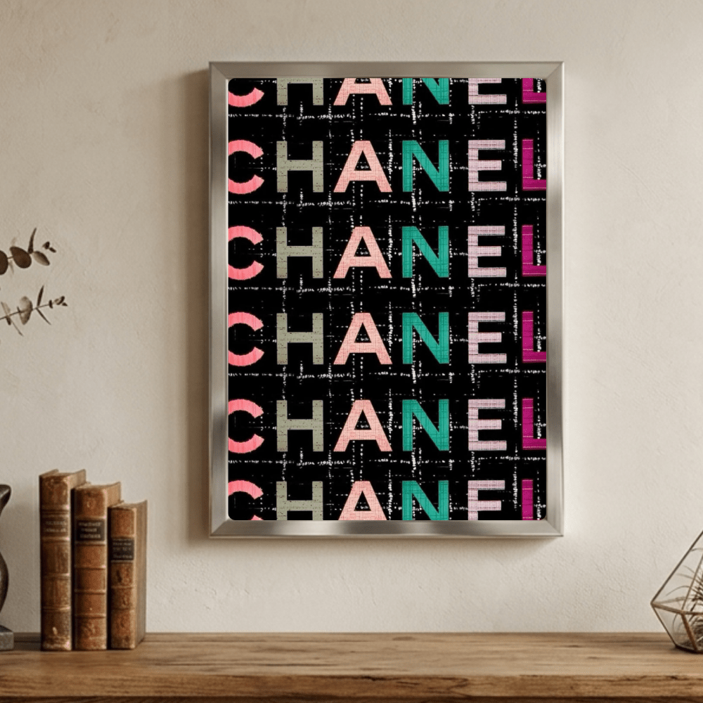 Luxury brand - Vibes DistrictLuxury brand poster NeroVibes District