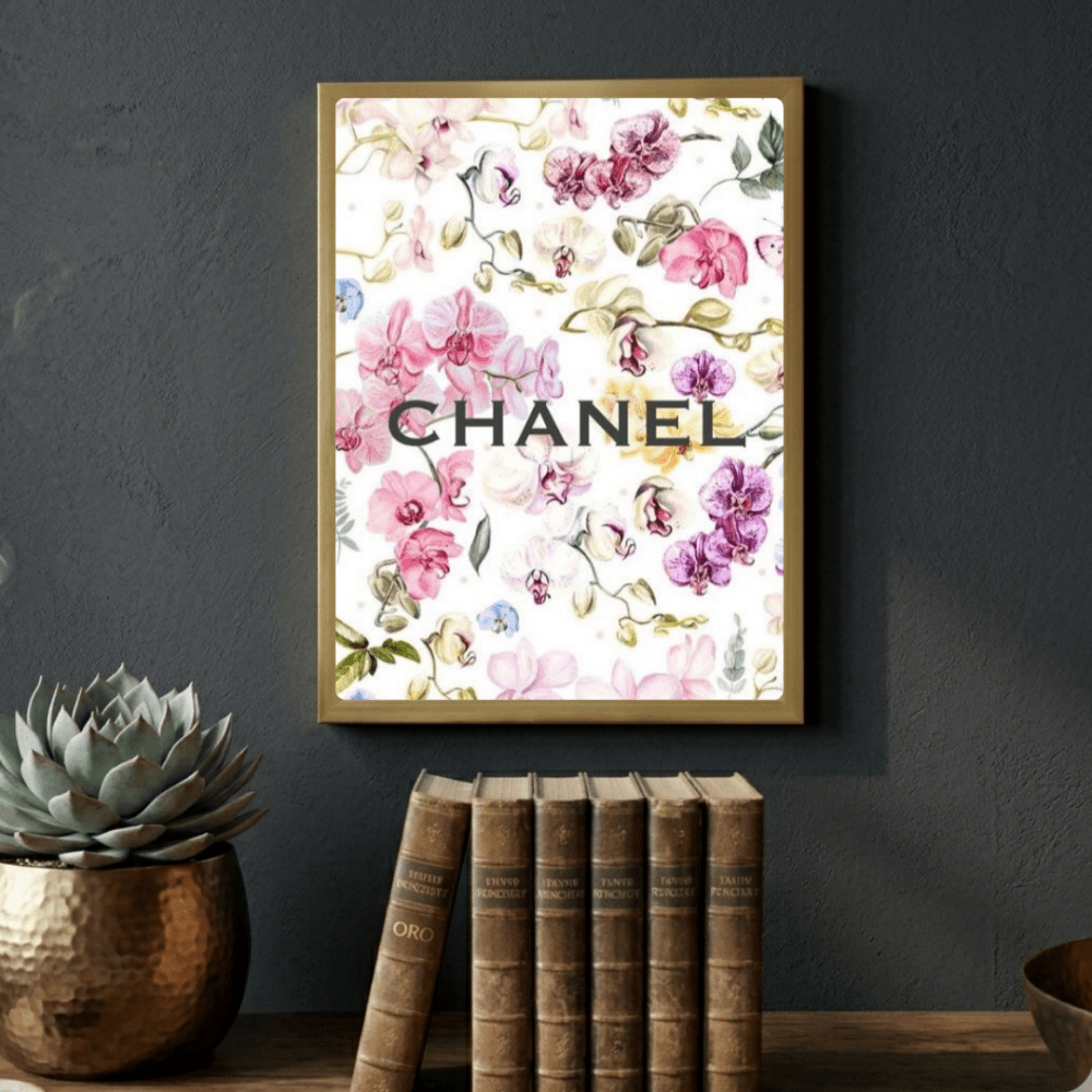 Luxury brand - Vibes DistrictLuxury brand poster GoldVibes District