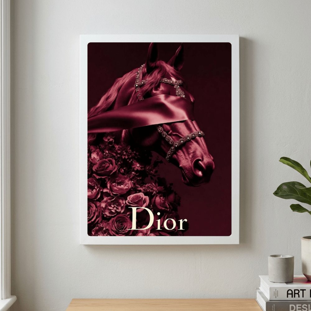 Luxury brand - Vibes DistrictLuxury brand poster GoldVibes District