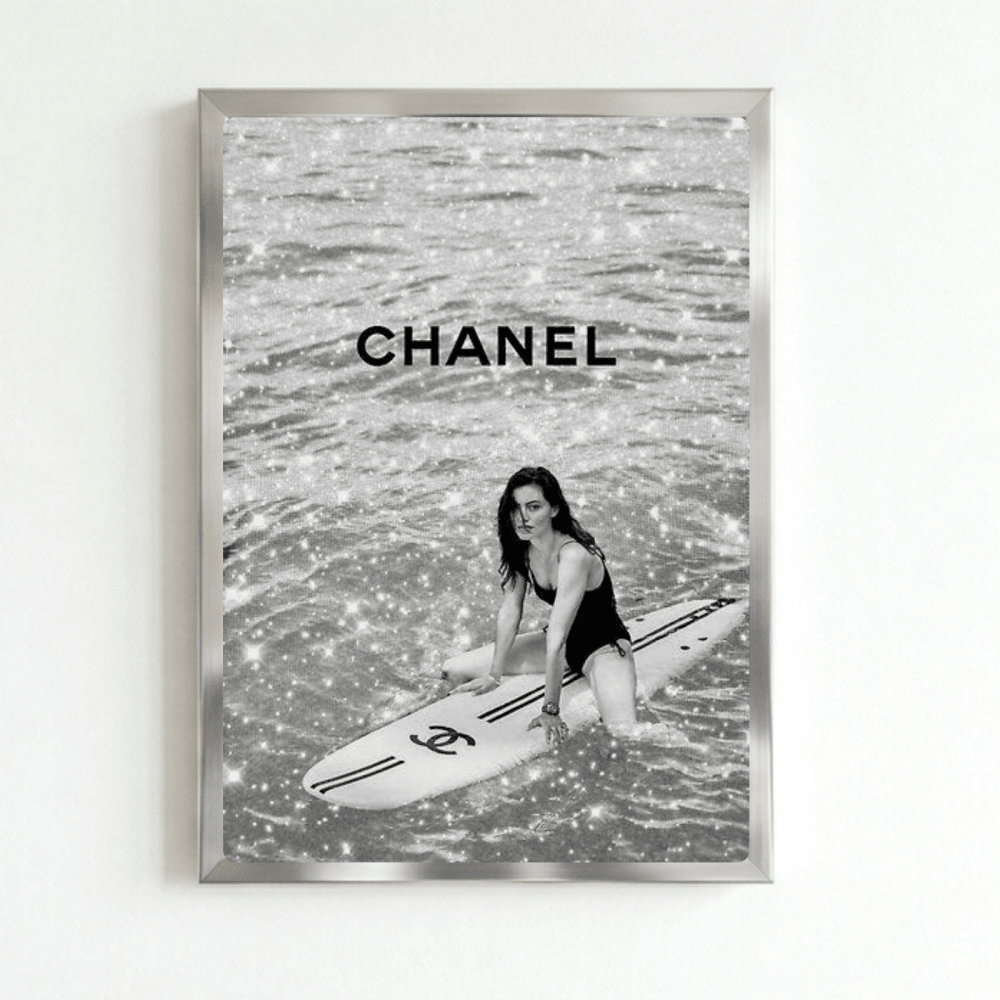 Luxury brand - Vibes DistrictLuxury brand poster SilverVibes District
