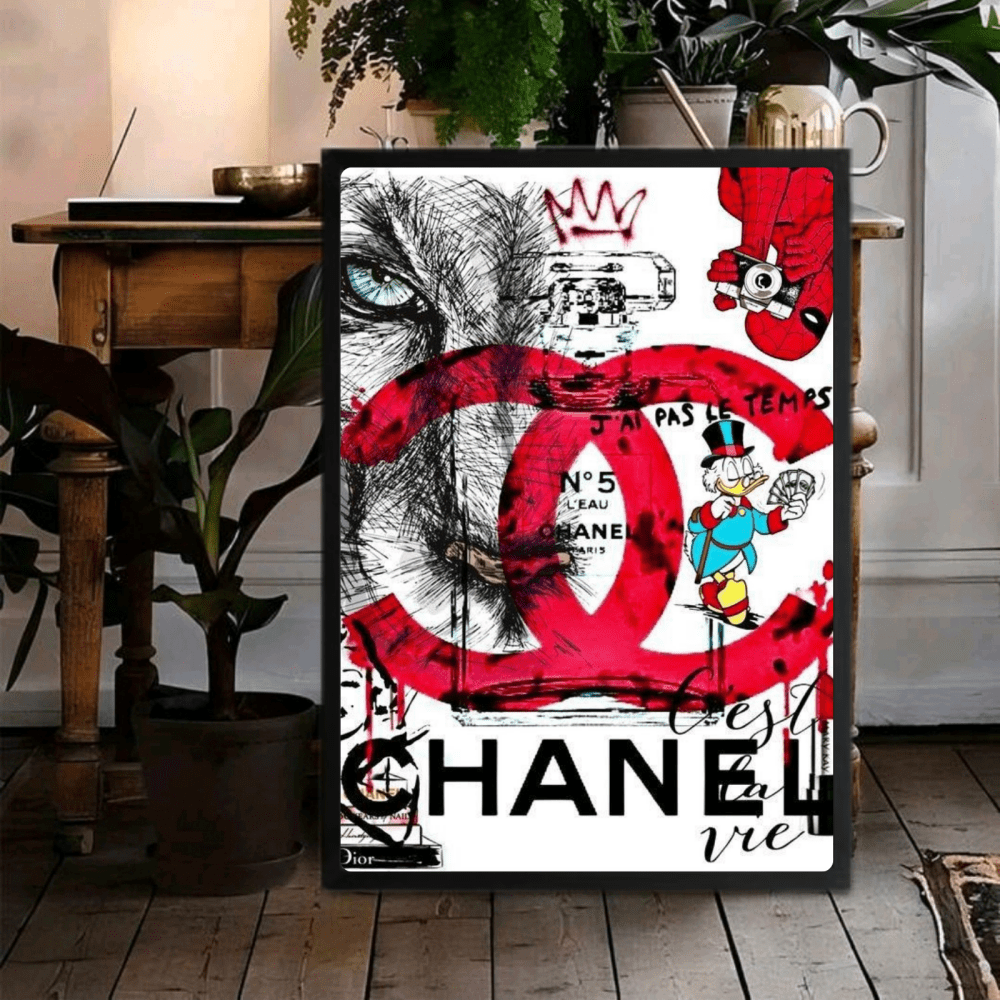 Luxury brand - Vibes DistrictLuxury brand poster NeroVibes District
