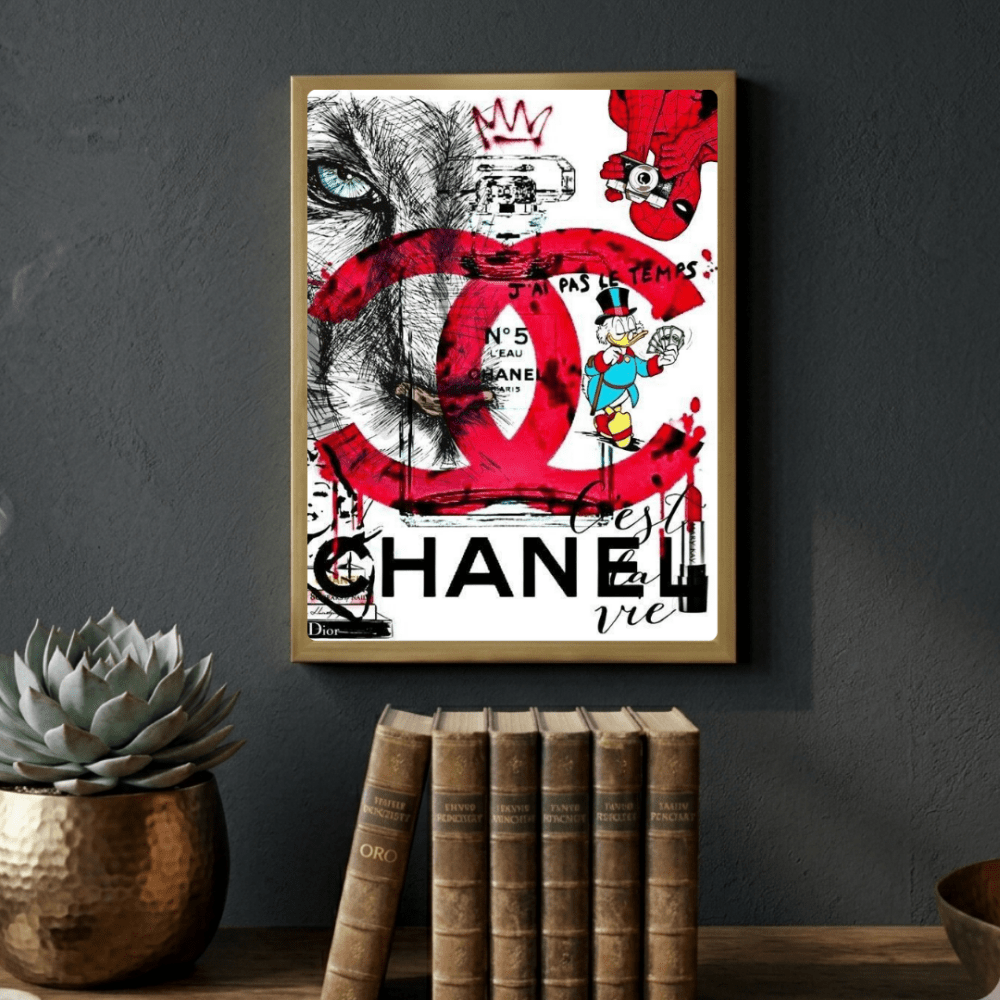 Luxury brand - Vibes DistrictLuxury brand poster NeroVibes District