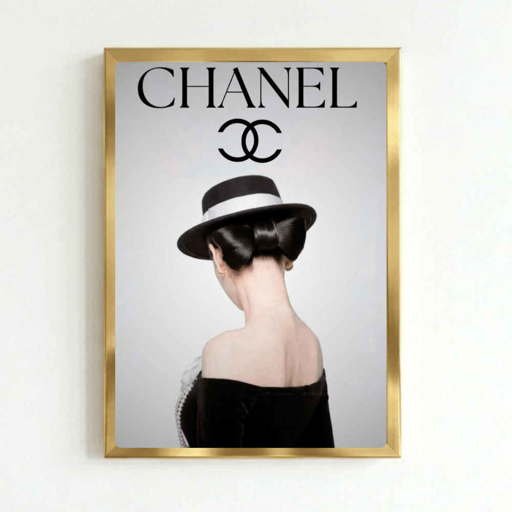 Luxury brand - Vibes DistrictLuxury brand poster GoldVibes District