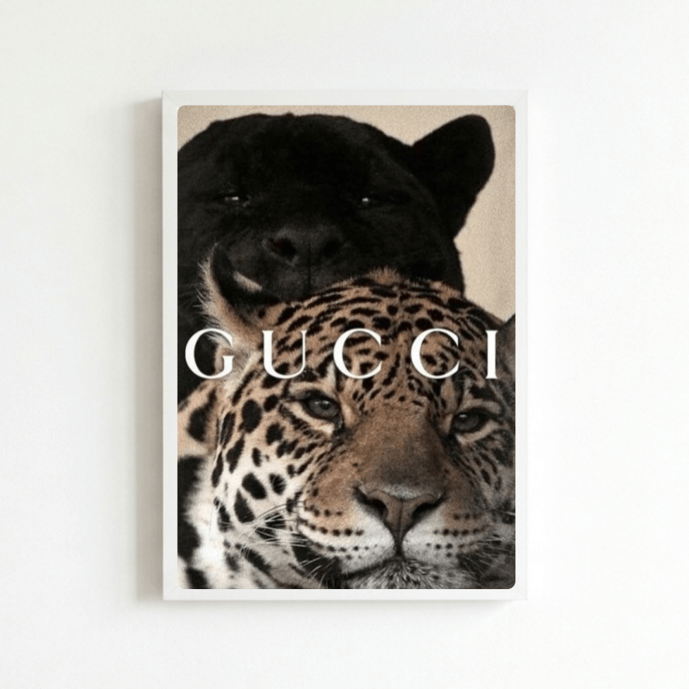 Luxury brand - Vibes DistrictLuxury brand poster BiancoVibes District