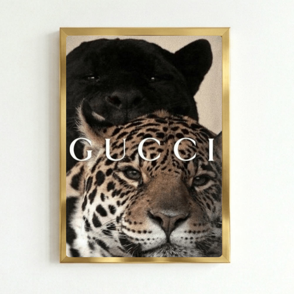 Luxury brand - Vibes DistrictLuxury brand poster GoldVibes District