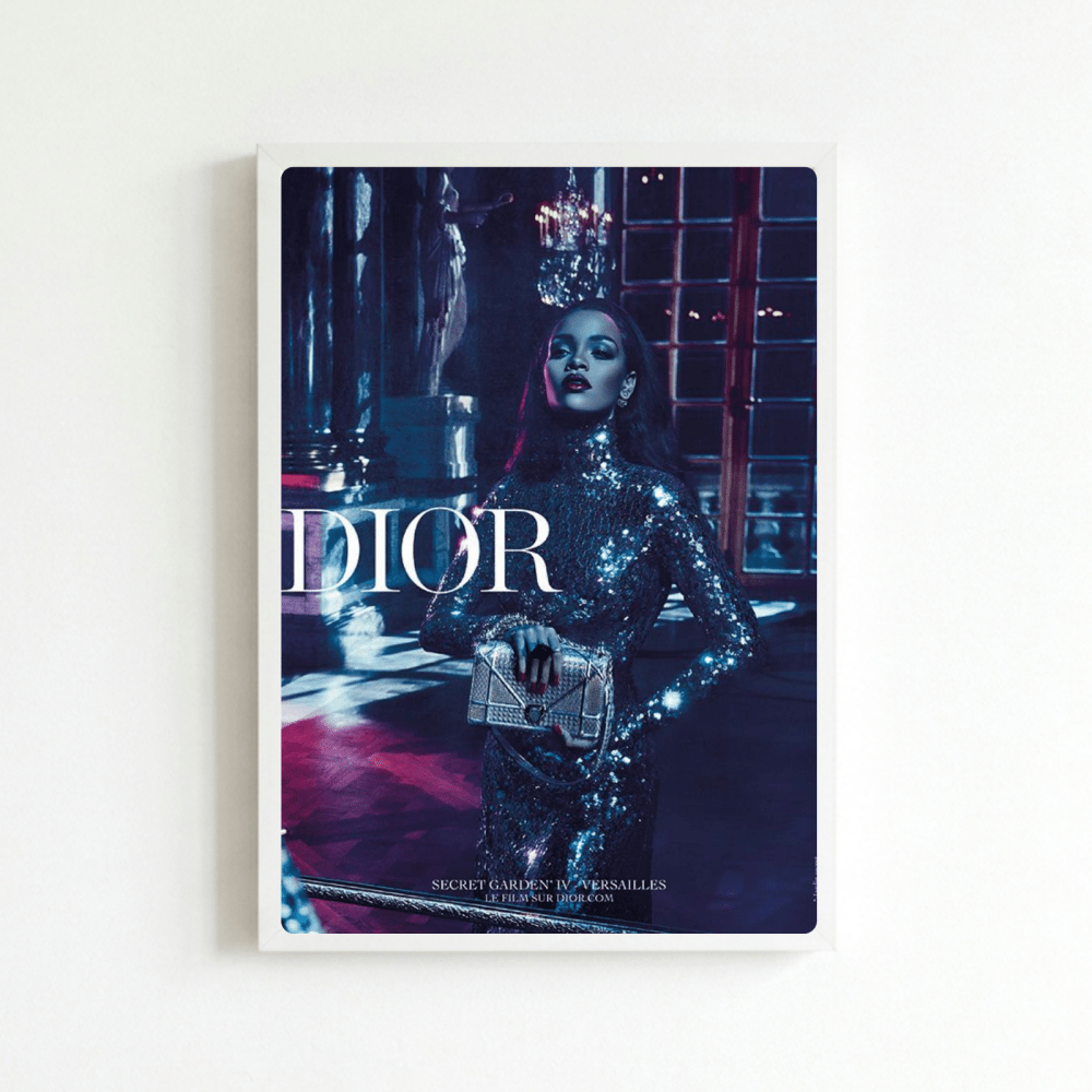 Luxury brand - Vibes DistrictLuxury brand poster BiancoVibes District