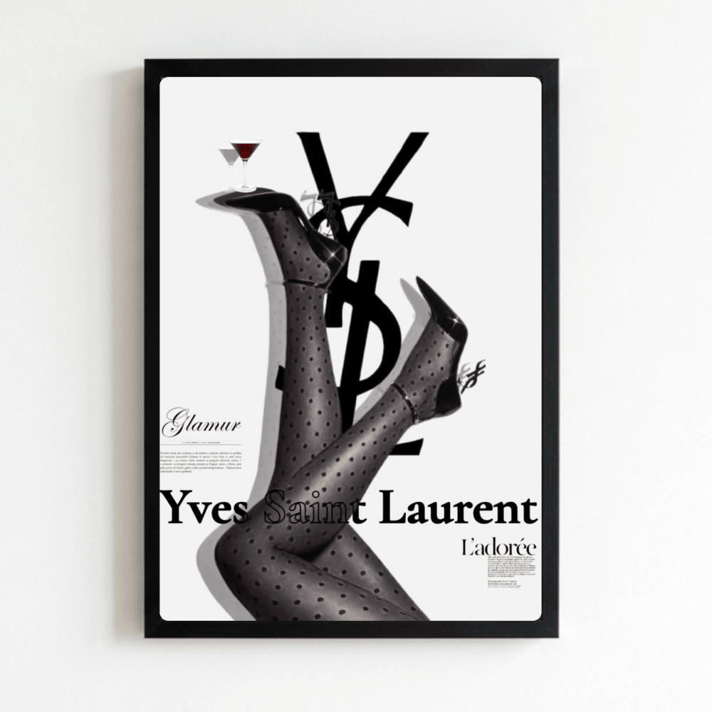 Luxury brand - Vibes DistrictLuxury brand poster NeroVibes District