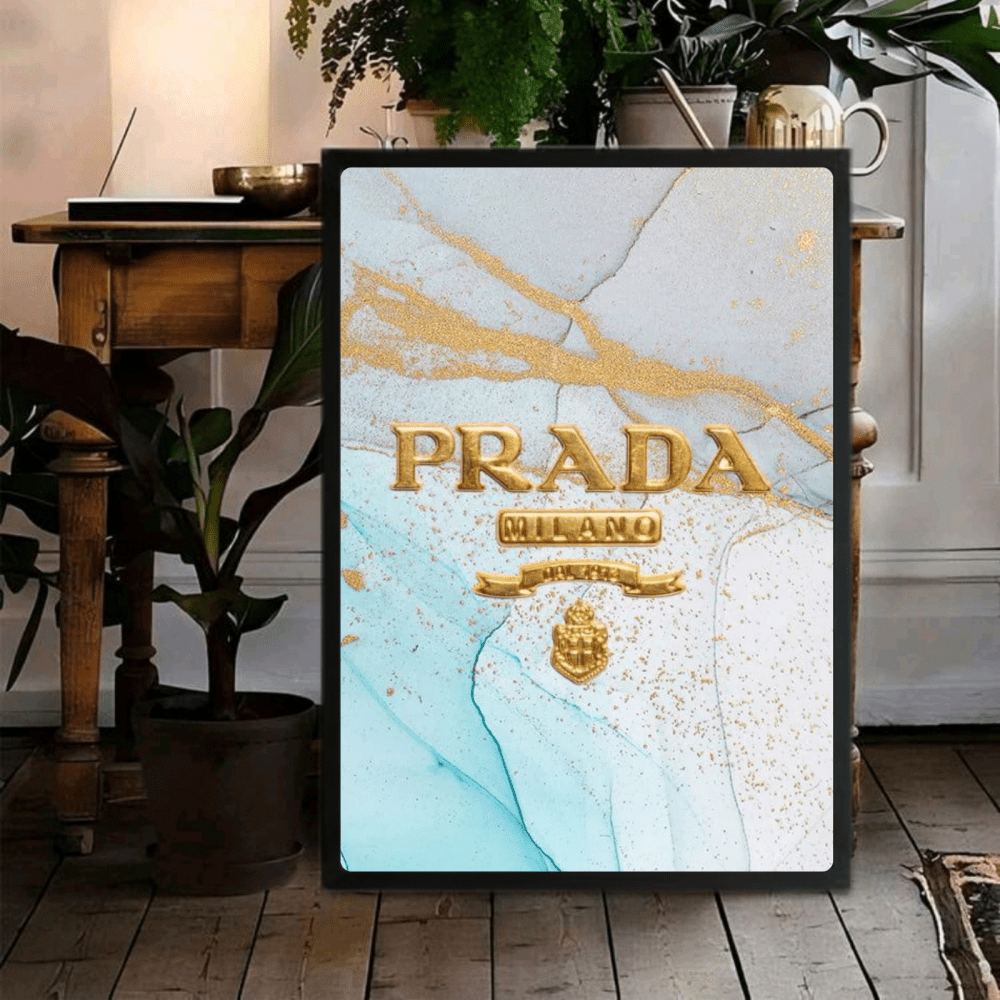 Luxury brand - Vibes DistrictLuxury brand poster GoldVibes District