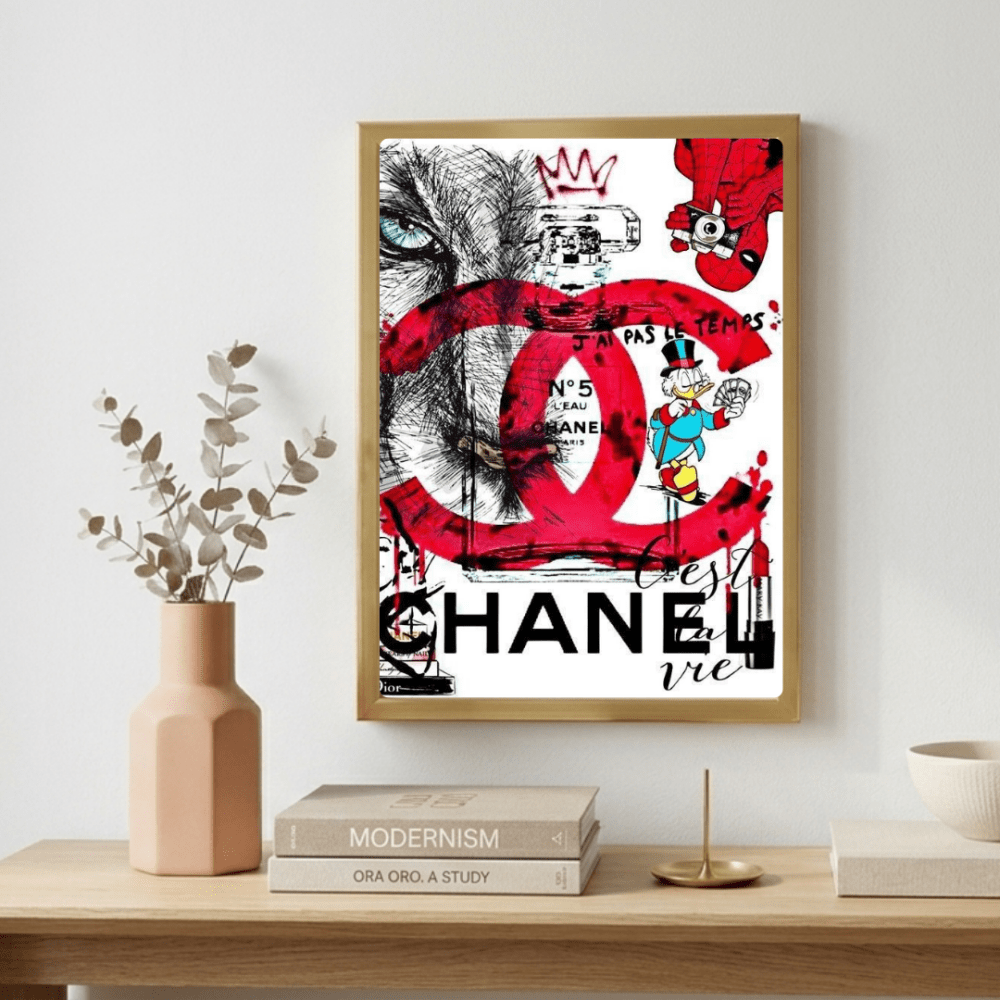 Luxury brand - Vibes DistrictLuxury brand poster NeroVibes District