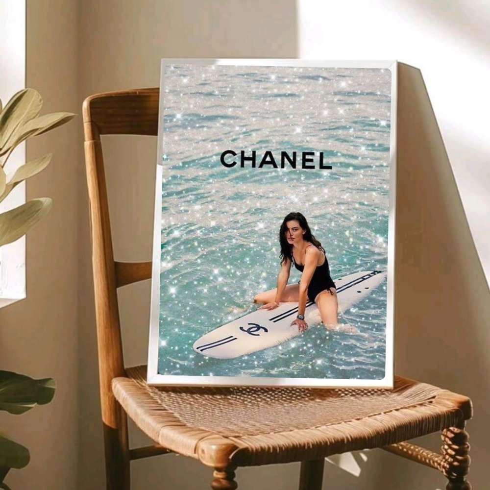 Luxury brand - Vibes DistrictLuxury brand poster GoldVibes District