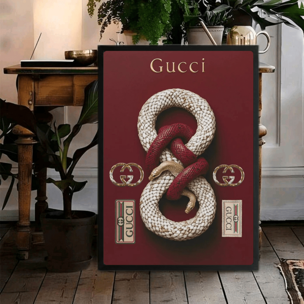 Luxury brand - Vibes DistrictLuxury brand poster GoldVibes District