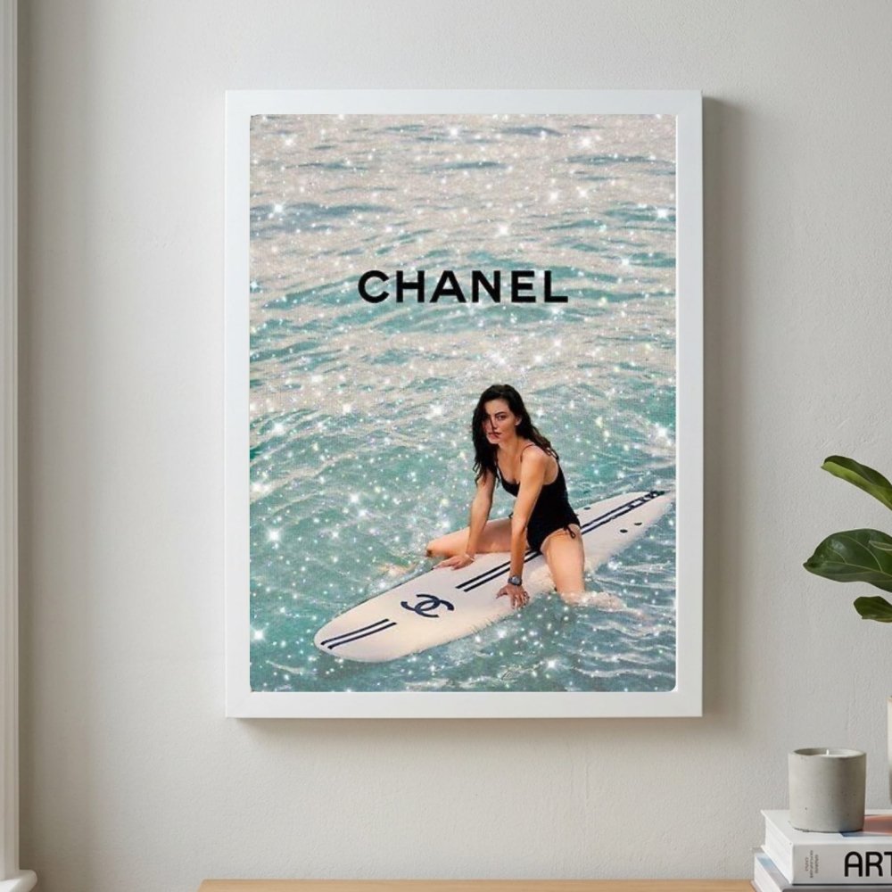 Luxury brand - Vibes DistrictLuxury brand poster GoldVibes District