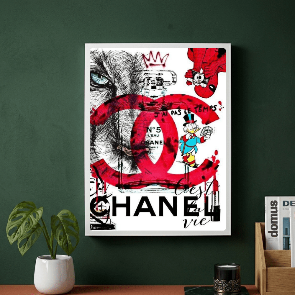 Luxury brand - Vibes DistrictLuxury brand poster NeroVibes District