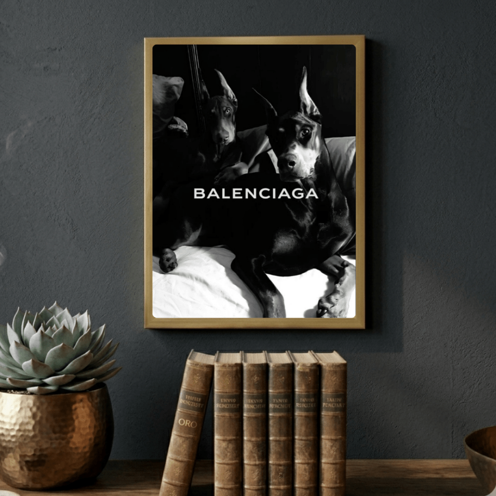 Luxury brand - Vibes DistrictLuxury brand poster NeroVibes District
