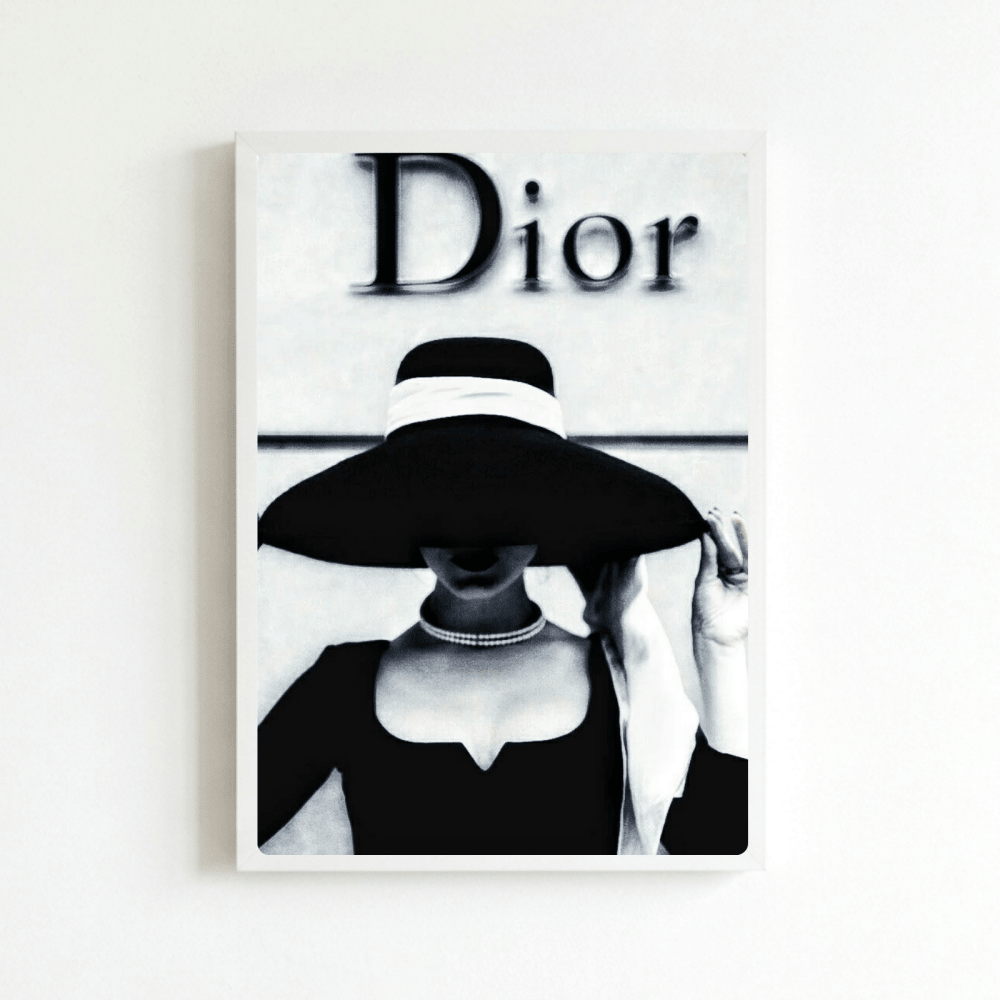 Luxury brand - Vibes DistrictLuxury brand poster BiancoVibes District
