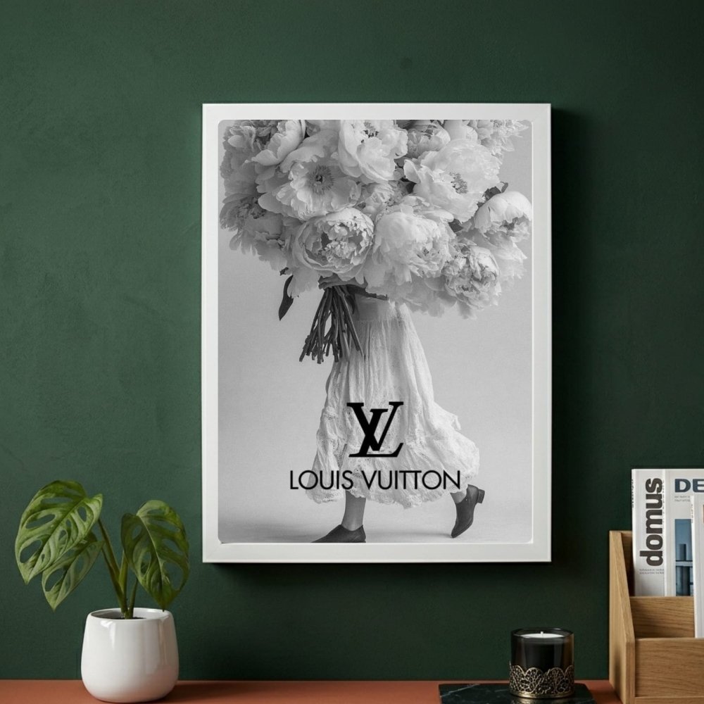 Luxury brand - Vibes DistrictLuxury brand poster GoldVibes District