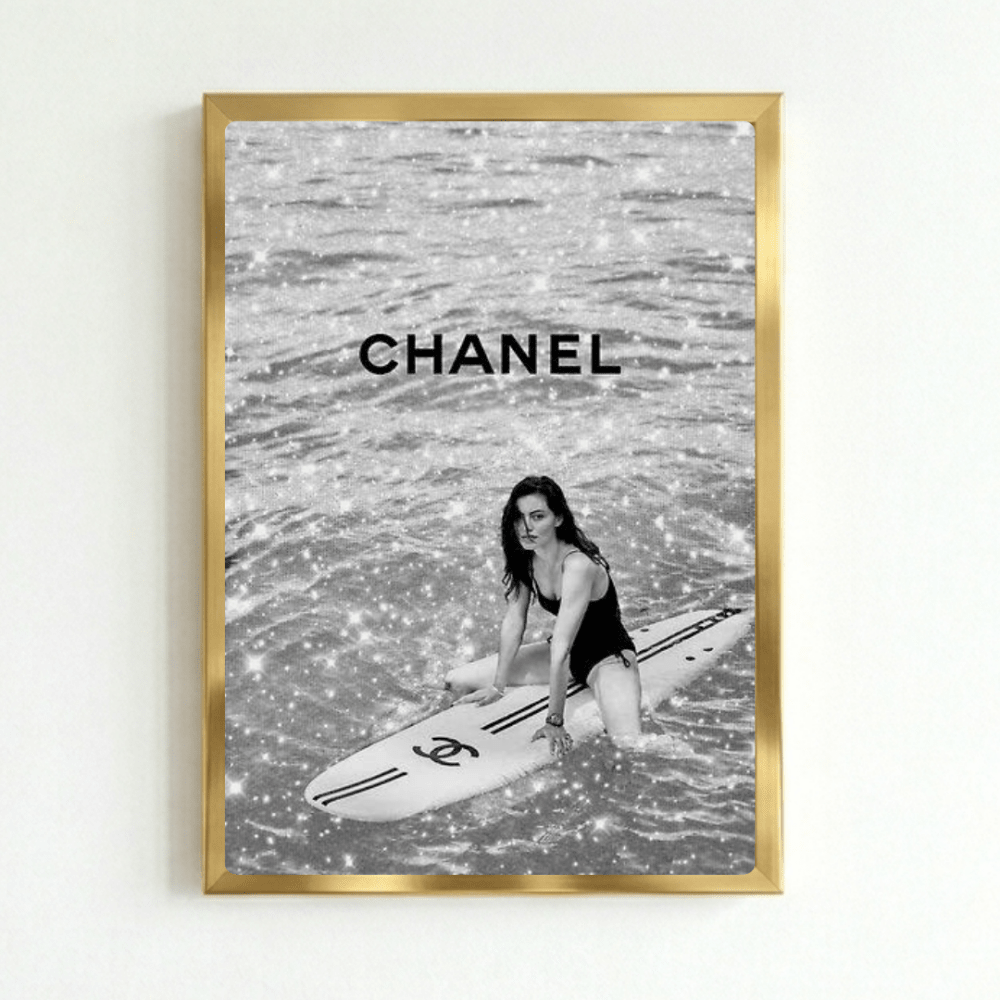 Luxury brand - Vibes DistrictLuxury brand poster GoldVibes District