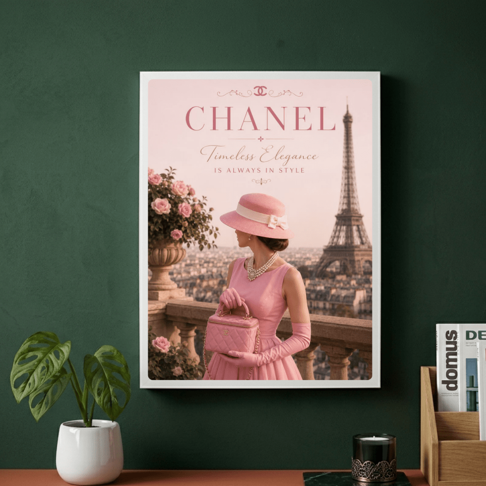 Luxury brand - Vibes DistrictLuxury brand poster GoldVibes District